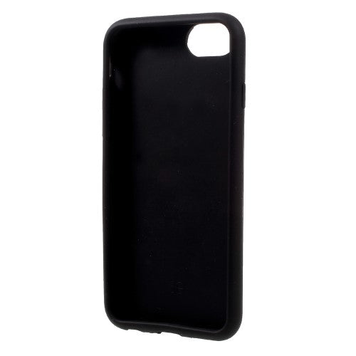 Silikon Case für Apple iPhone 8 7 SE 2020 Rhinestone Rhombus Glitzer Bling Hülle