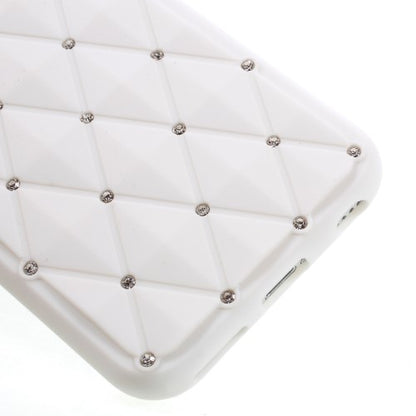 Silikon Case für Apple iPhone 8 7 SE 2020 Rhinestone Rhombus Glitzer Bling Hülle