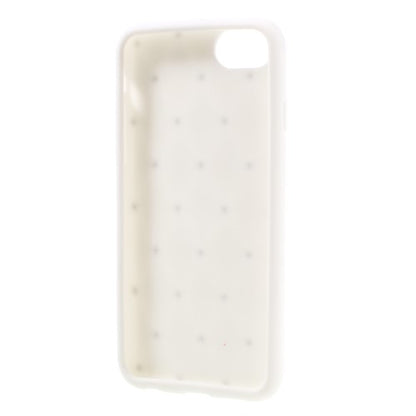 Silikon Case für Apple iPhone 8 7 SE 2020 Rhinestone Rhombus Glitzer Bling Hülle
