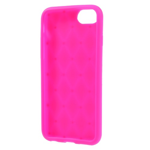 Silikon Case für Apple iPhone 8 7 SE 2020 Rhinestone Rhombus Glitzer Bling Hülle
