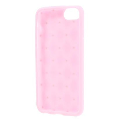 Silikon Case für Apple iPhone 8 7 SE 2020 Rhinestone Rhombus Glitzer Bling Hülle