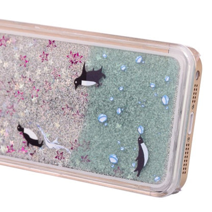 Hard Case für Apple iPhone SE 5 5S Dynamic Flash Stern Pulver Glitter Bling