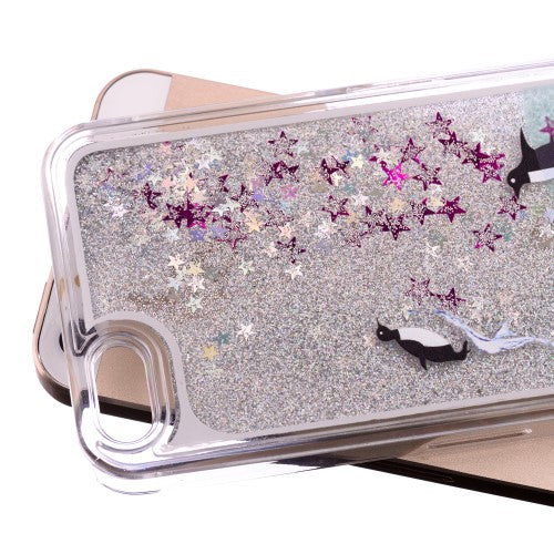 Hard Case für Apple iPhone SE 5 5S Dynamic Flash Stern Pulver Glitter Bling