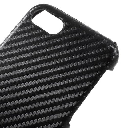 Hard Case für Apple iPhone 8 7 SE 2020 Carbon Fiber Optik Skin Muster
