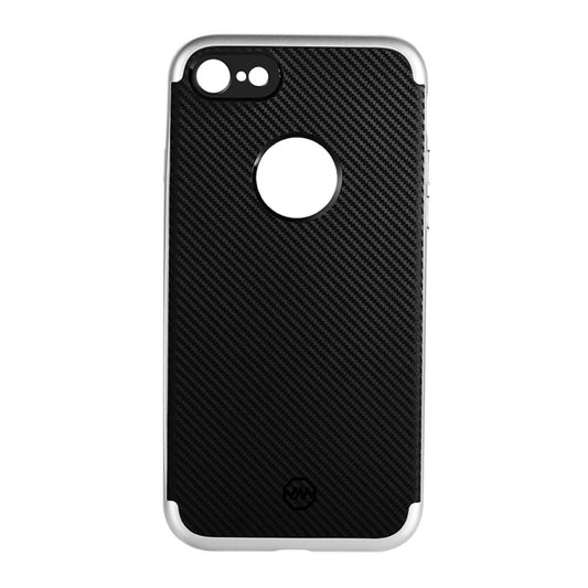 Joyroom TPU PC Case für Apple iPhone 8 7 SE 2020 Blade Series Carbon Optik Bumper