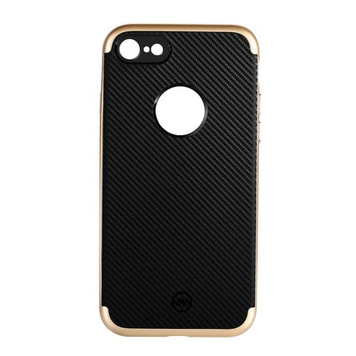 Joyroom TPU PC Case für Apple iPhone 8 7 SE 2020 Blade Series Carbon Optik Bumper