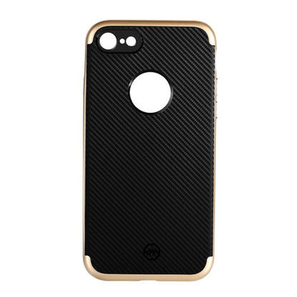 Joyroom TPU PC Case für Apple iPhone 8 7 SE 2020 Blade Series Carbon Optik Bumper