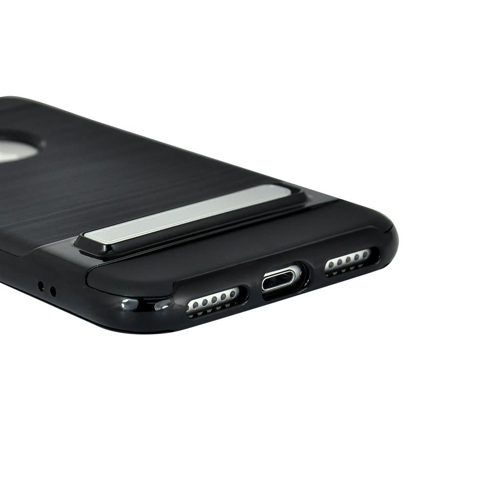 TPU PC Hybrid Case für Apple iPhone 8 7 SE 2020 Chrome Kickstand