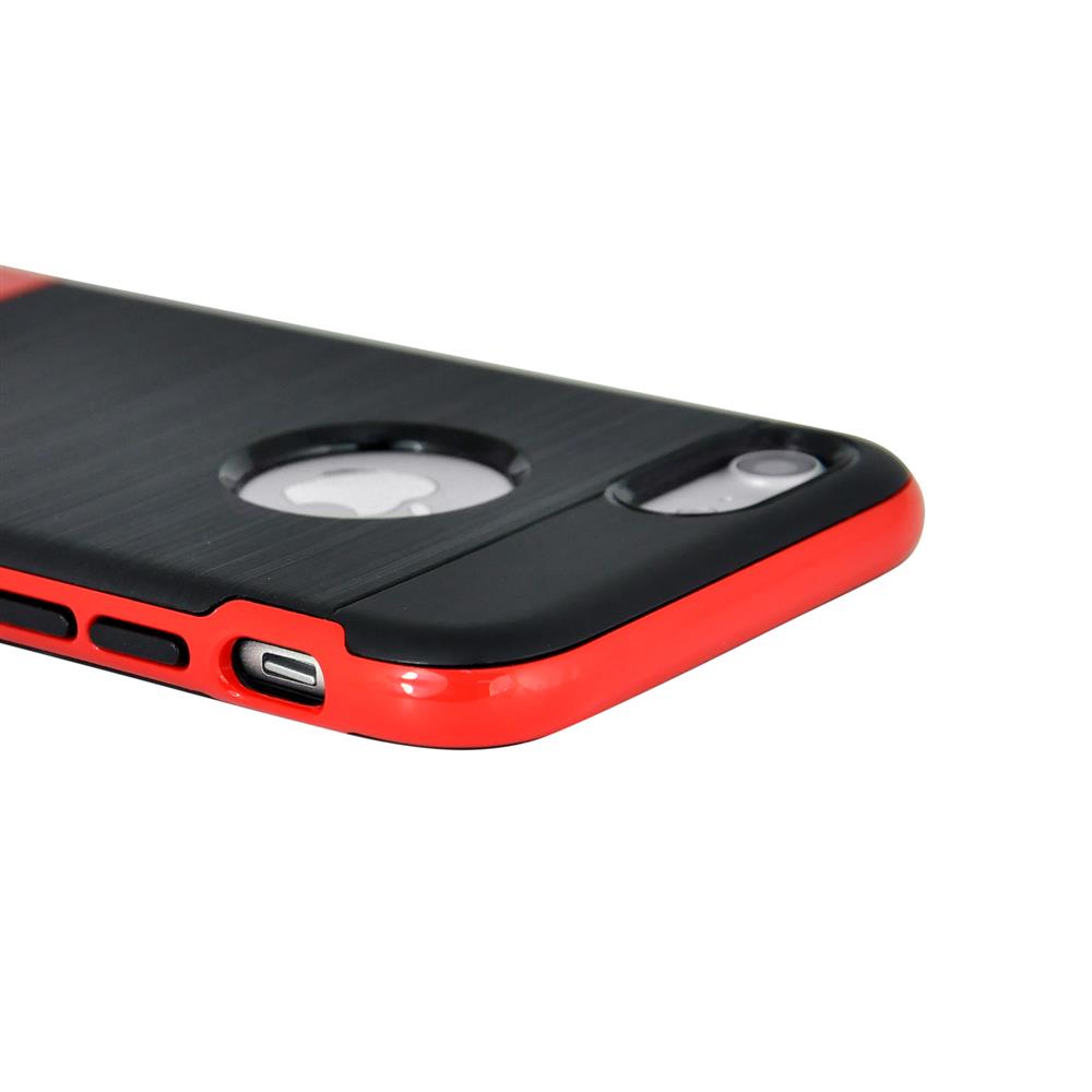 TPU PC Hybrid Case für Apple iPhone 8 7 SE 2020 Chrome Kickstand