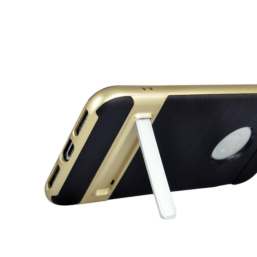 TPU PC Hybrid Case für Apple iPhone 8 7 SE 2020 Chrome Kickstand
