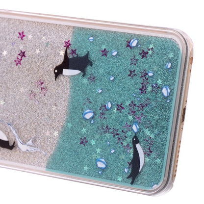 Hard Case für Apple iPhone 6 6S Dynamic Flash Stern Pulver Glitter Bling