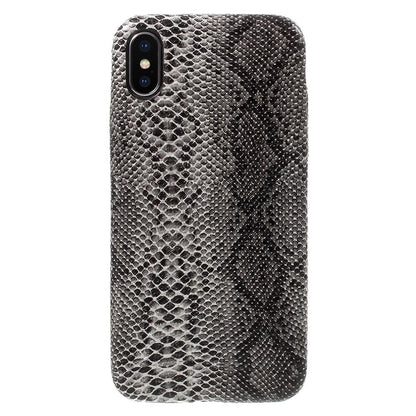 Hard Case für Apple iPhone XS X Snake Schlange Optik Skin Muster