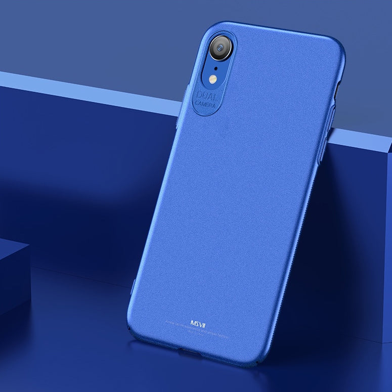 MSVII Hard Case für Apple iPhone XR ultradünne PC Handyhülle