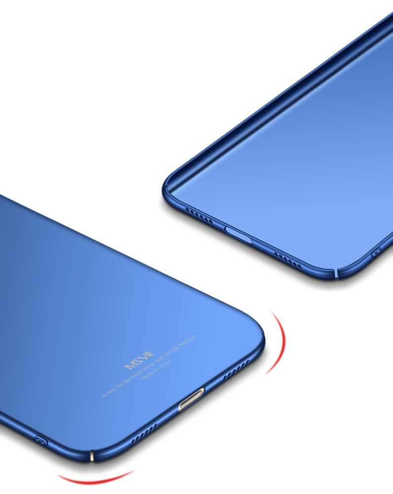 MSVII Hard Case ultradünne Handyhülle Matt Cover für Apple iPhone 8 Plus 7 Plus