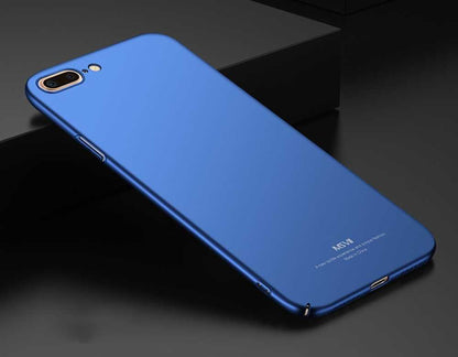 MSVII Hard Case ultradünne Handyhülle Matt Cover für Apple iPhone 8 Plus 7 Plus