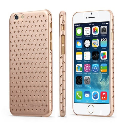 USAMS Hard Case für Apple iPhone 6 6S Starry Series Hollow Stars