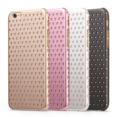 USAMS Hard Case für Apple iPhone 6 6S Starry Series Hollow Stars