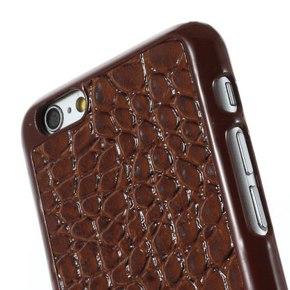 Hard Case für Apple iPhone 6 6S Crocodile Skin Style