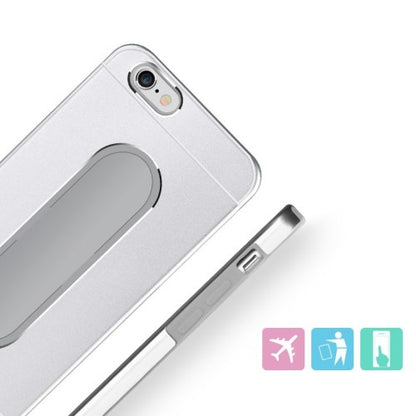 Metal-Silikon Case für Apple iPhone 6 6S ALIKI Moko Series Wrapped mit Ständer