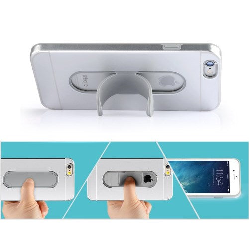 Metal-Silikon Case für Apple iPhone 6 6S ALIKI Moko Series Wrapped mit Ständer