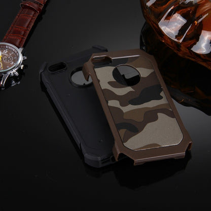 Outdoor Case für Apple iPhone 4 4S TPU Hybrid Camouflage