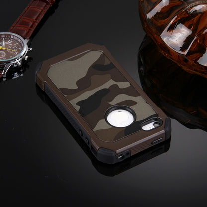 Outdoor Case für Apple iPhone 4 4S TPU Hybrid Camouflage