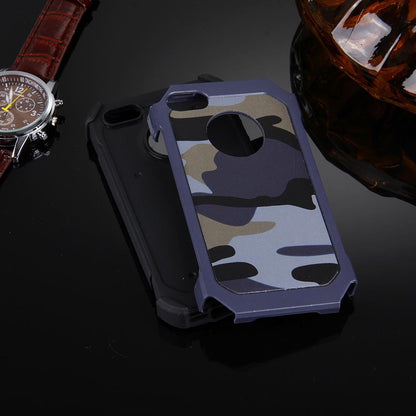 Outdoor Case für Apple iPhone 4 4S TPU Hybrid Camouflage