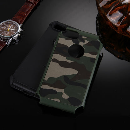 Outdoor Case für Apple iPhone 8 7 SE 2020 TPU Hybrid Tarn Camouflage