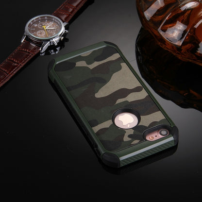 Outdoor Case für Apple iPhone 8 7 SE 2020 TPU Hybrid Tarn Camouflage