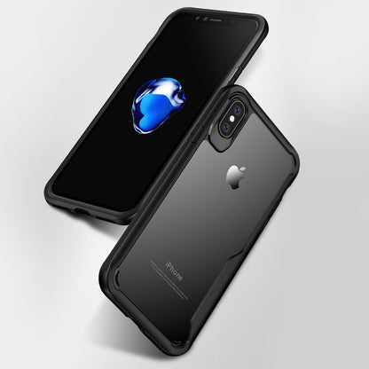 IPAKY Survival TPU Case für Apple iPhone XS X Robust Transparent