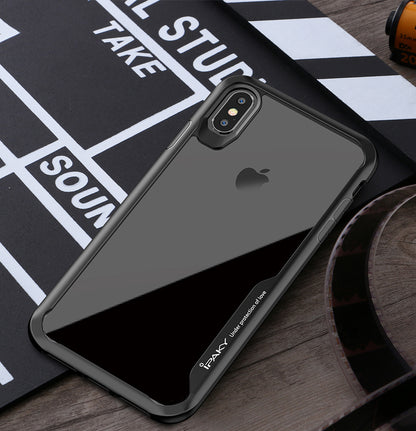 IPAKY Survival TPU Case für Apple iPhone XS MAX Robust Transparent