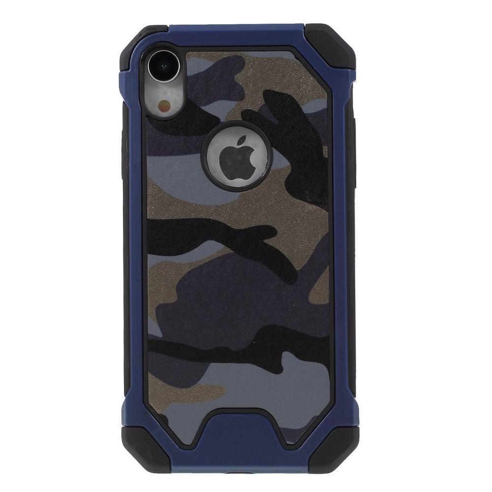 Outdoor Case für Apple iPhone XR TPU Hybrid Camouflage