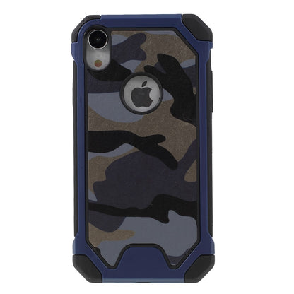 Outdoor Case für Apple iPhone XR TPU Hybrid Camouflage