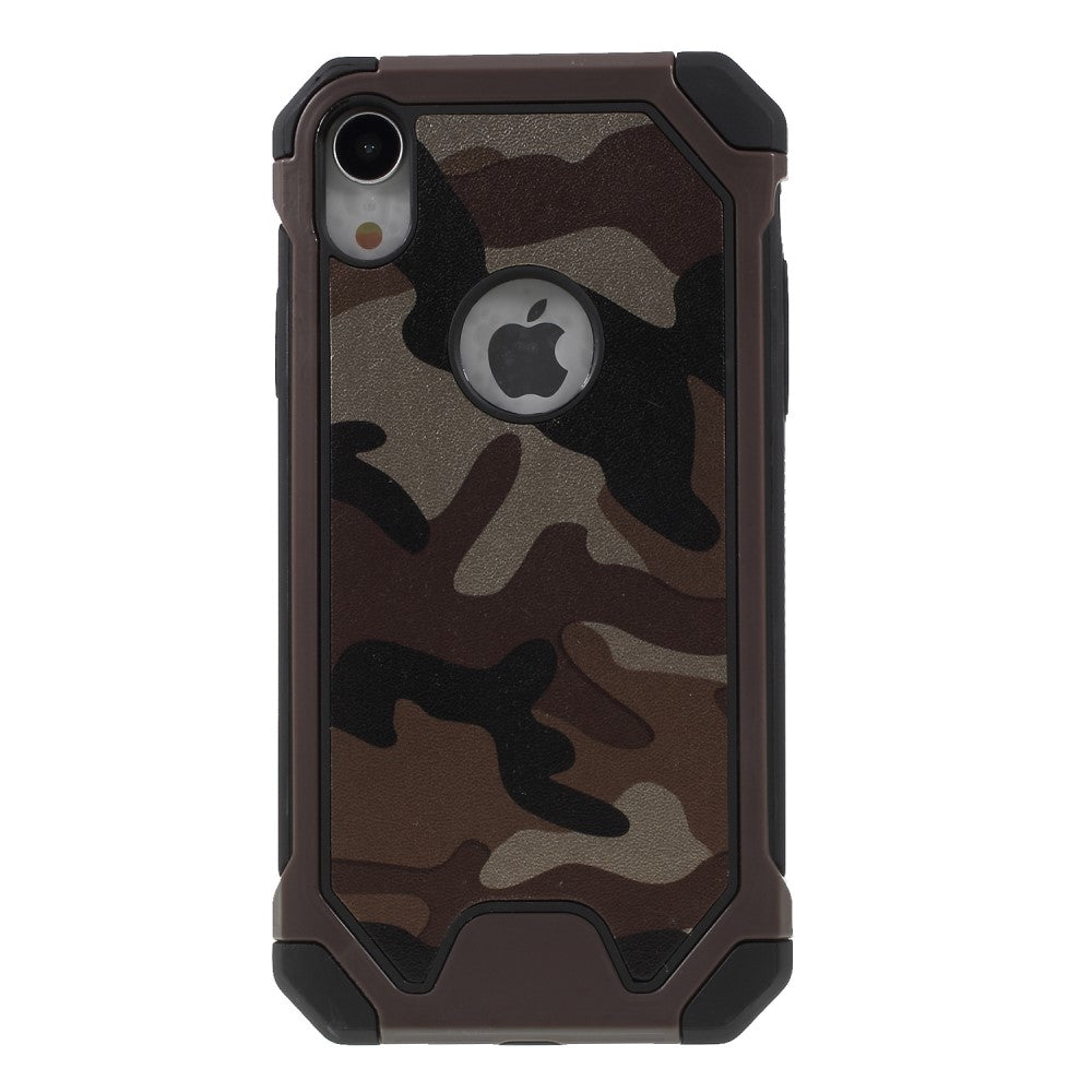 Outdoor Case für Apple iPhone XR TPU Hybrid Camouflage