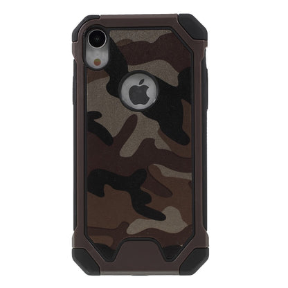 Outdoor Case für Apple iPhone XR TPU Hybrid Camouflage