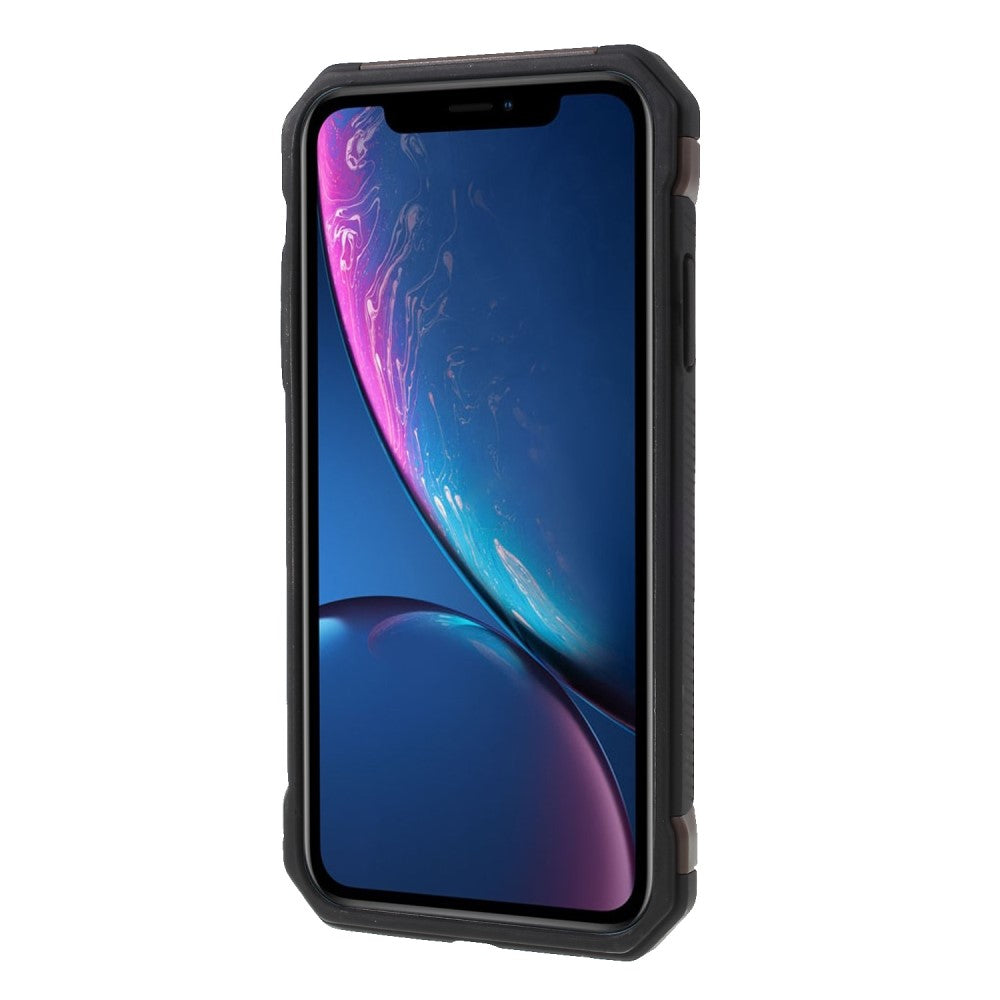 Outdoor Case für Apple iPhone XR TPU Hybrid Camouflage