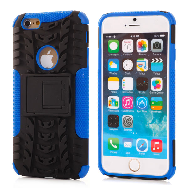 Outdoor Case für Apple iPhone 6 6S Tread Pattern Reifenprofil
