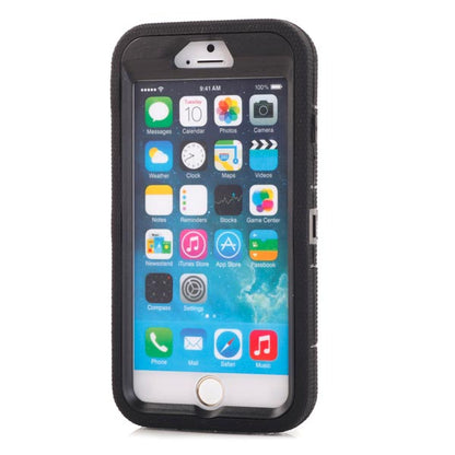 Outdoor Case für Apple iPhone 6 6S Silikon Shookproof Ring Kickstand