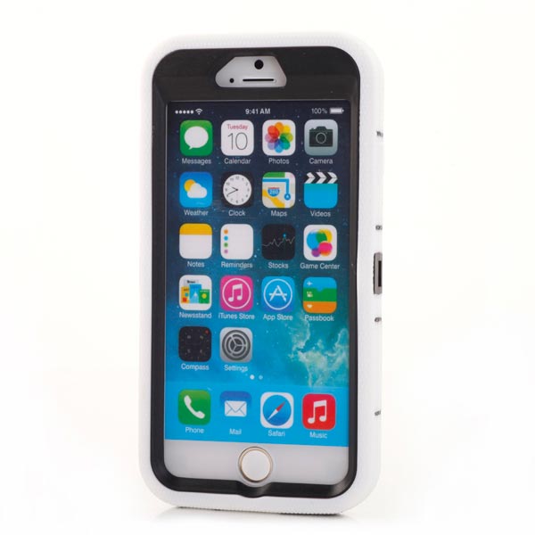 Outdoor Case für Apple iPhone 6 6S Silikon Shookproof Ring Kickstand