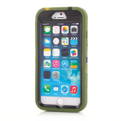 Outdoor Case für Apple iPhone 6 6S Silikon Shookproof Ring Kickstand