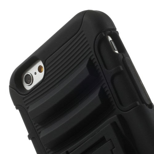 Outdoor Case für Apple iPhone 6 6S Hybrid Holster Kickstand Clip