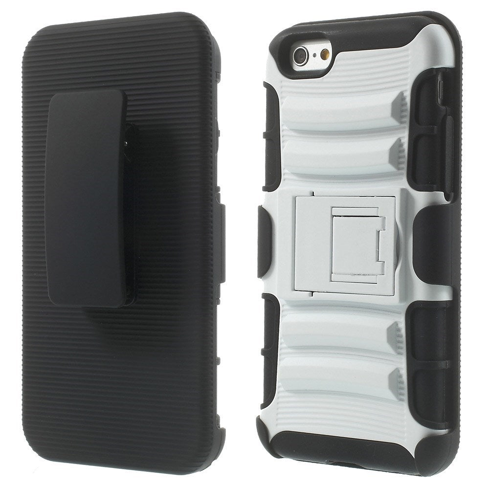 Outdoor Case für Apple iPhone 6 6S Hybrid Holster Kickstand Clip