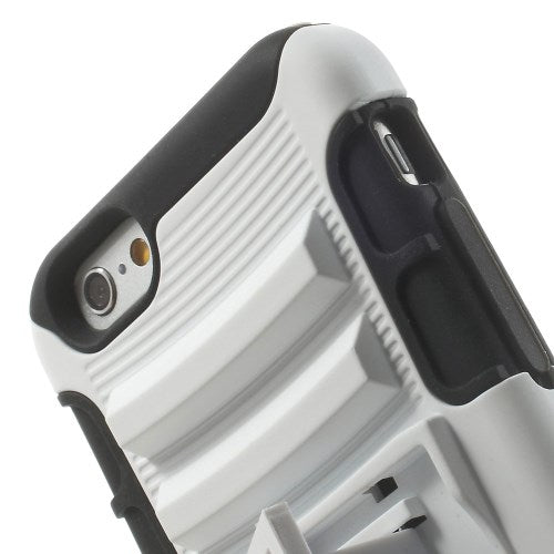 Outdoor Case für Apple iPhone 6 6S Hybrid Holster Kickstand Clip