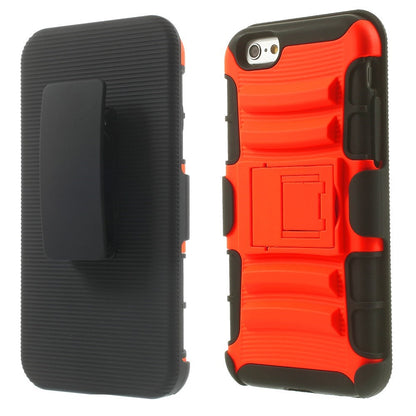 Outdoor Case für Apple iPhone 6 6S Hybrid Holster Kickstand Clip