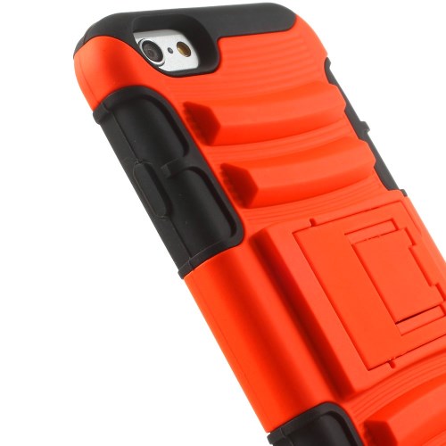 Outdoor Case für Apple iPhone 6 6S Hybrid Holster Kickstand Clip