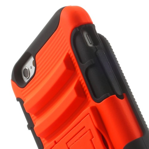 Outdoor Case für Apple iPhone 6 6S Hybrid Holster Kickstand Clip