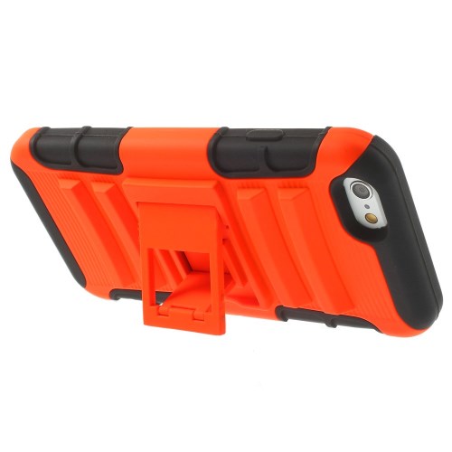 Outdoor Case für Apple iPhone 6 6S Hybrid Holster Kickstand Clip