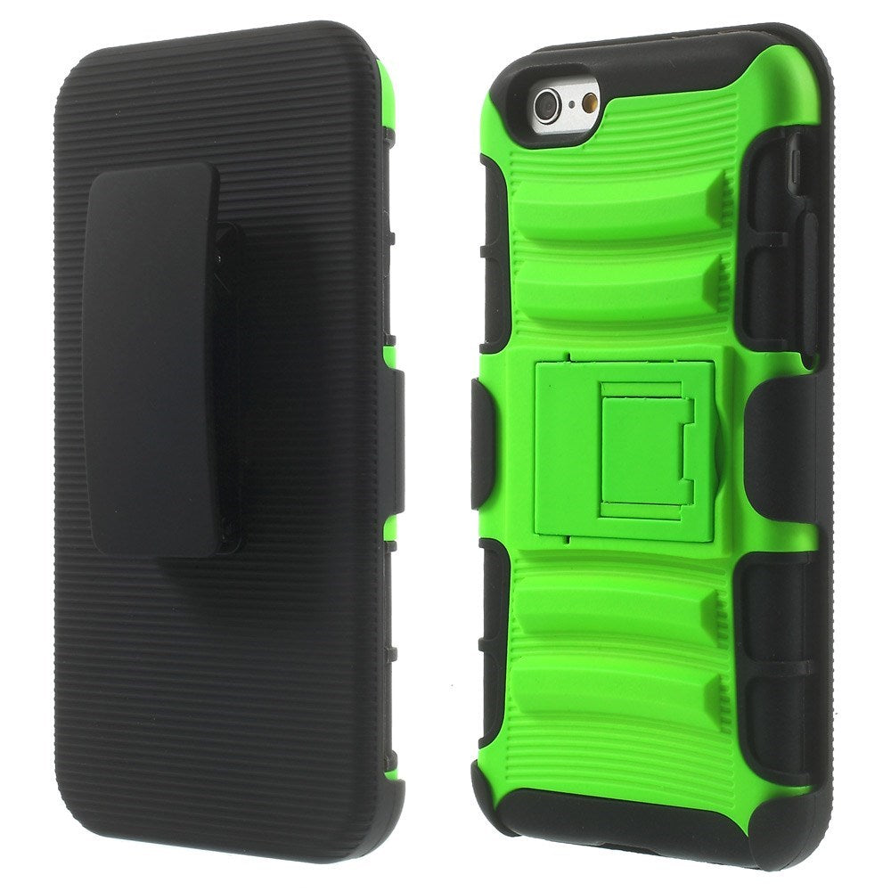 Outdoor Case für Apple iPhone 6 6S Hybrid Holster Kickstand Clip