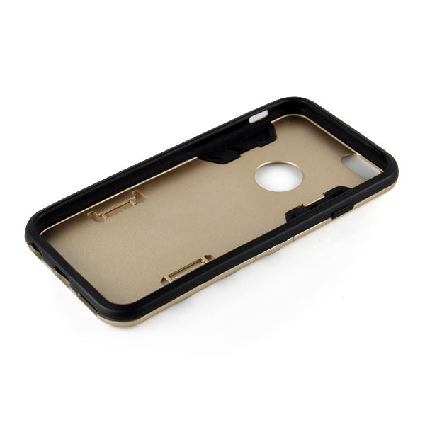 Outdoor Case für Apple iPhone 6 6S Silikon Hybrid Fashion Stand