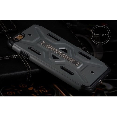 BENWIS Outdoor Case für Apple iPhone 6 6S TPU Hybrid Cool Armor
